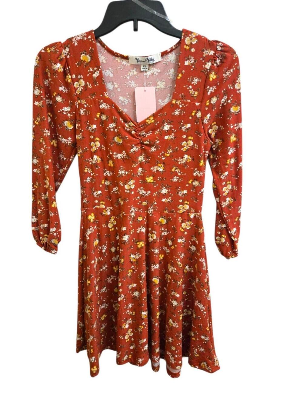 Very Good XS Vine and Valley Dress